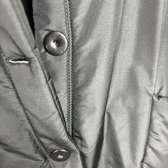 Gianfranco Ferre Gray Coat, Size 42, Angor, Silk, Polyester, Missing one button - Picture 8 of 9